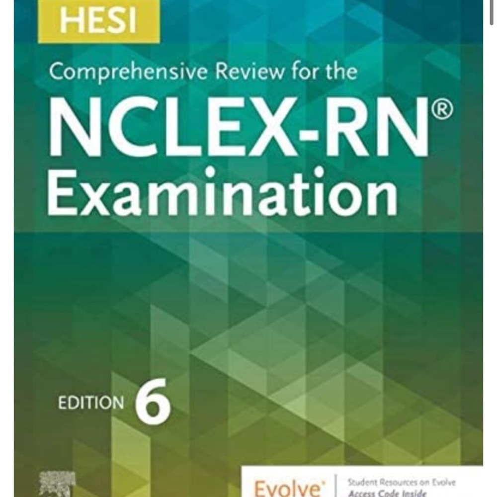 EVOLVE HESI/NCLEX-RN EXAM PREP BOOK